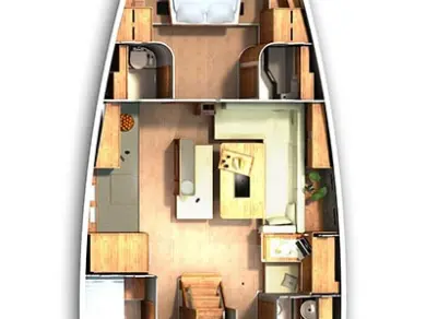 Yacht hire Biograd na Moru cheap Hanse 505