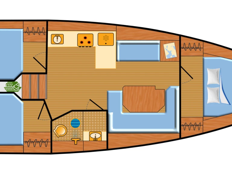 Charter a Bavaria Bavaria C38 in Palma de Mallorca on Samboat