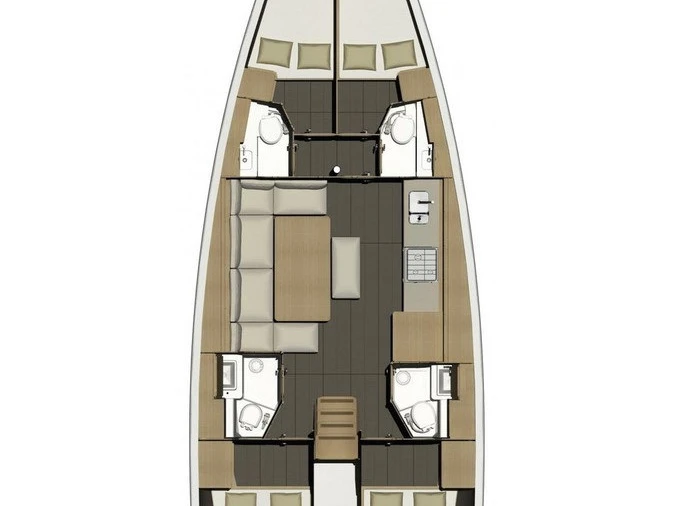 Hire a Dufour Dufour 460 Grand Large Seget Donji