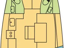 Hire Sailboat Bénéteau with a boat licence