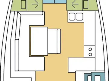 Hire Sailboat with or without skipper Bénéteau Seget Donji