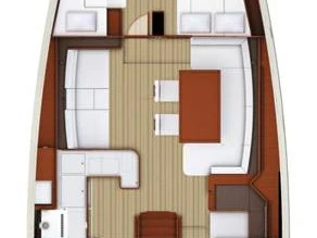 Jeanneau Jeanneau 58 charter bareboat or skippered in  Annapolis