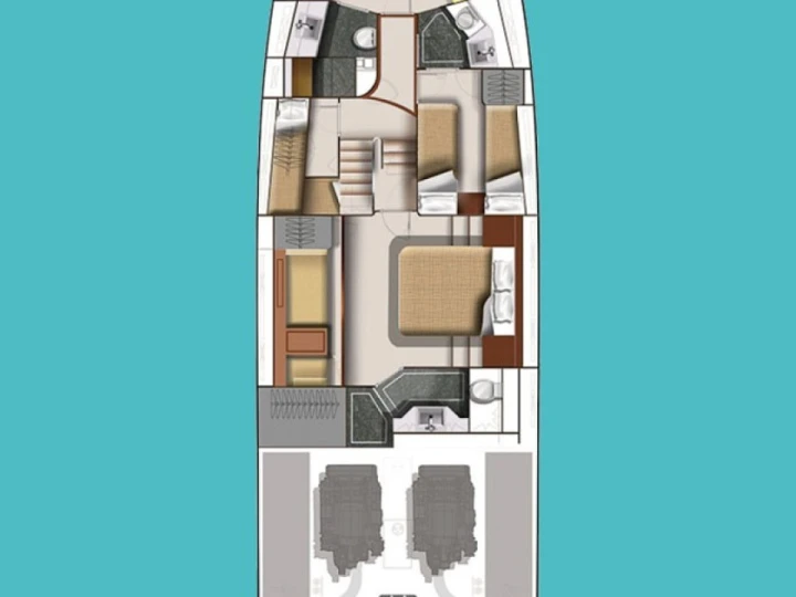 Hire a Galeon Galeon 640 Fly Split