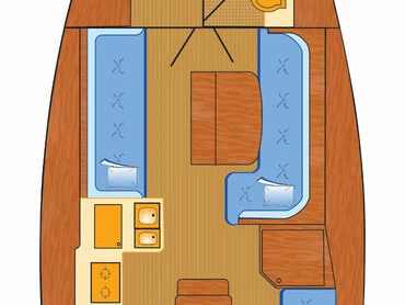 Sailboat to hire Barth at the best price