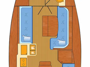 Sailboat to hire Barth at the best price