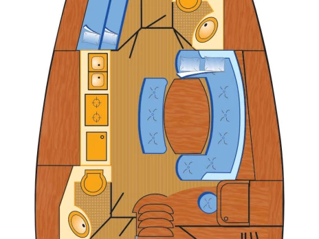 Yacht charter Heiligenhafen - Bénéteau Cyclades 43.4 on SamBoat