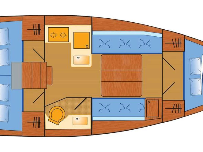 Yacht hire Flensburg cheap Dufour 350 Grand Large