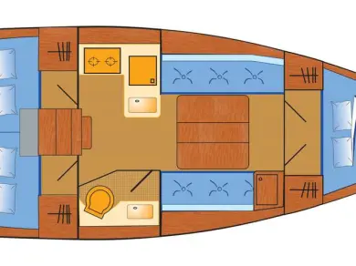 Yacht hire Flensburg cheap Dufour 350 Grand Large