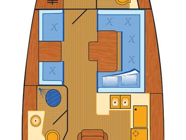 Yacht hire Heiligenhafen cheap Sun Odyssey 409