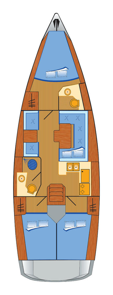 Yacht hire Heiligenhafen cheap Sun Odyssey 409