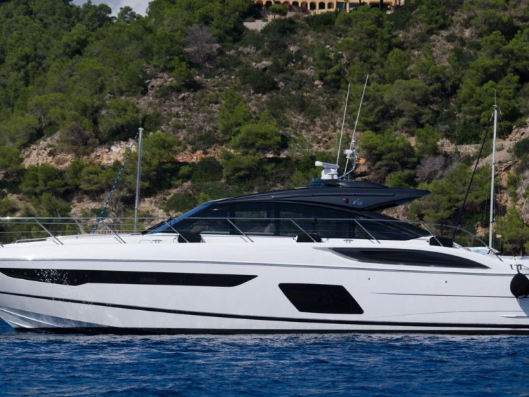 Princess Princess V58 charter bareboat or skippered in  Marina Botafoch