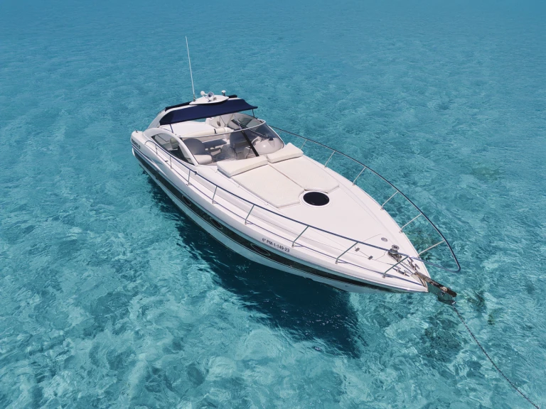 Pershing Pershing 37 charter bareboat or skippered in  Ibiza Town