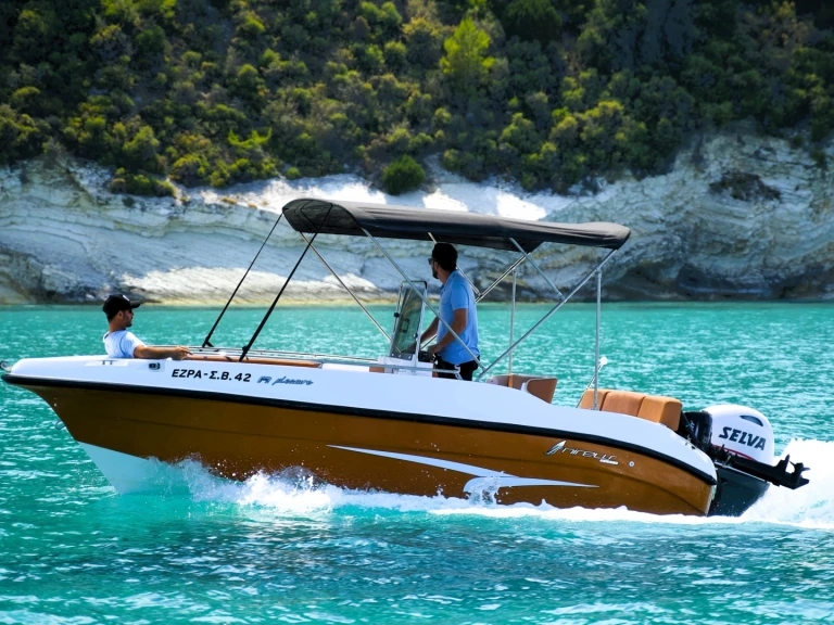 Nireus Ω53 charter bareboat or skippered in  Psarou