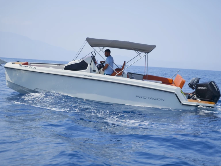 Protagon Space 25 charter bareboat or skippered in  Zakynthos
