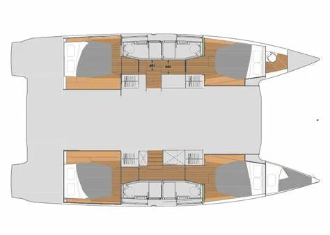 Catamaran hire in Le Marin - Fountaine Pajot Elba 45