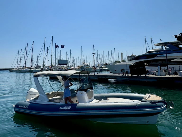 Yacht hire Juan-les-Pins cheap Salpa Soleil 26