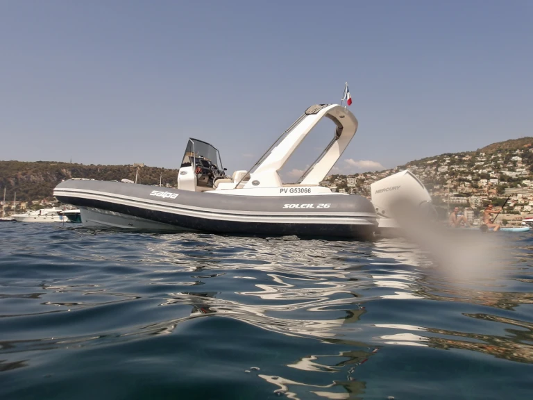 RIB hire in Juan-les-Pins - Salpa Salpa Soleil 26