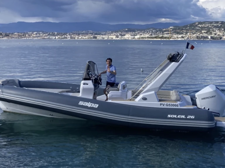 Hire RIB with or without skipper Salpa Juan-les-Pins
