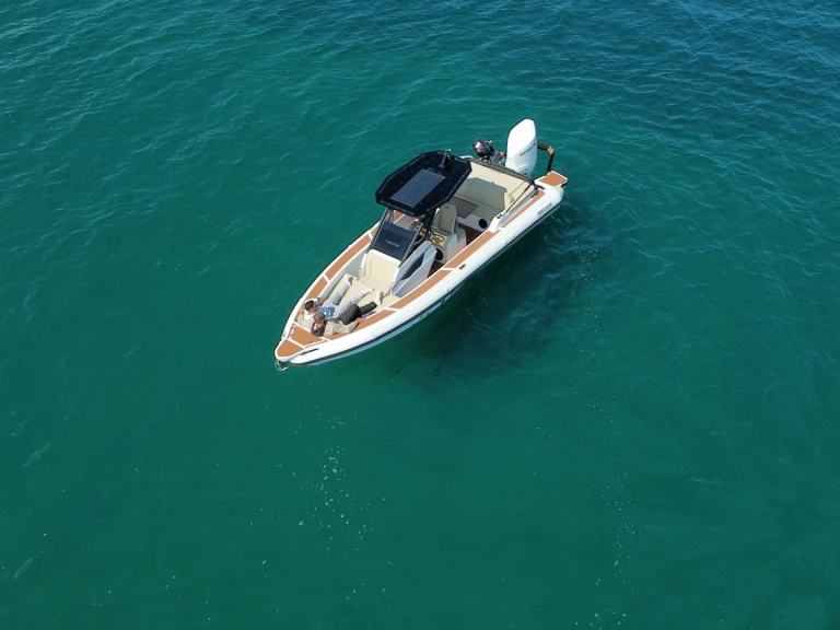 Mazziena 26SP charter bareboat or skippered in  Corfu