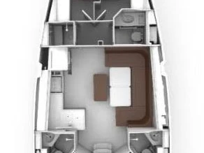 Hire Sailboat Bavaria with a boat licence