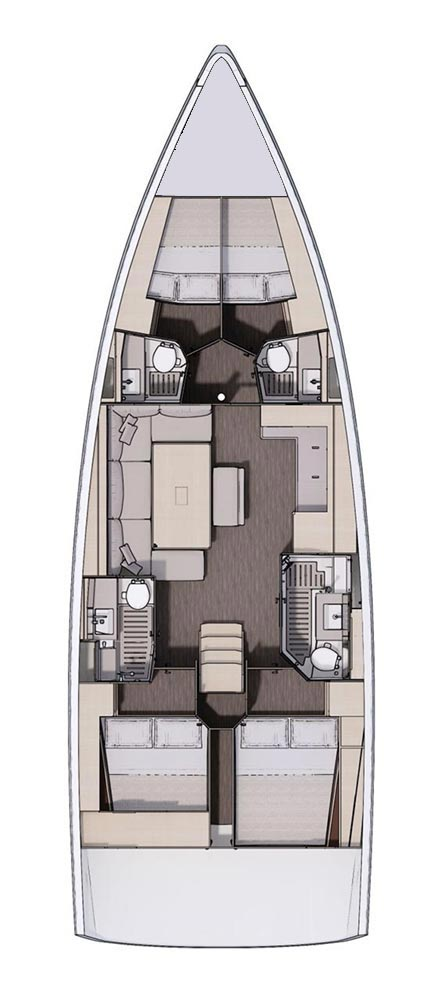 Yacht hire Pula cheap Dufour 470