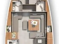 Hanse Hanse 455 charter bareboat or skippered in  Murter-Kornati