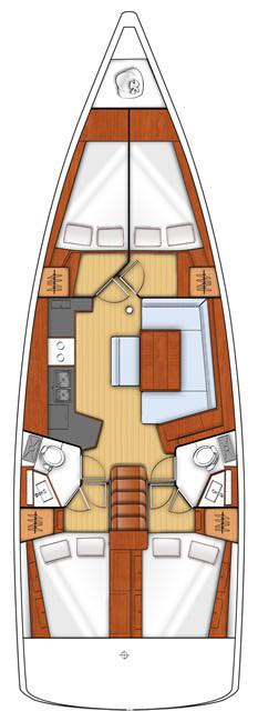 Yacht hire Pula cheap Oceanis 45