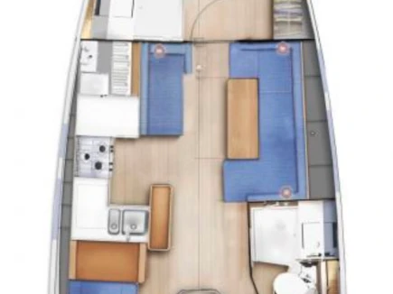 Sailboat to hire Gouvia at the best price