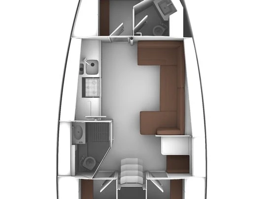Sailboat hire in Préveza - Bavaria Cruiser 41
