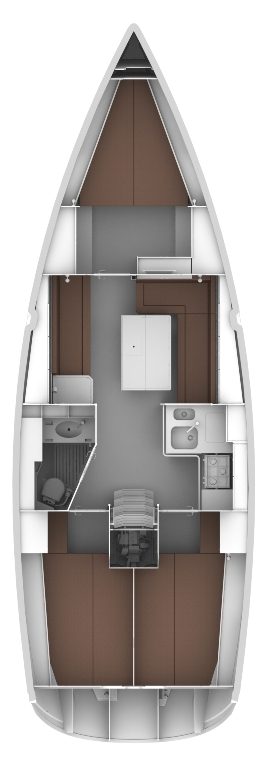 Bavaria Cruiser 36 charter bareboat or skippered in  Primošten