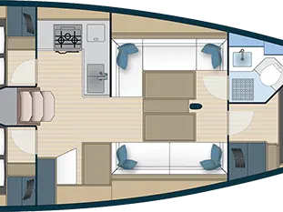 More Boats More 40 charter bareboat or skippered in  Biograd na Moru