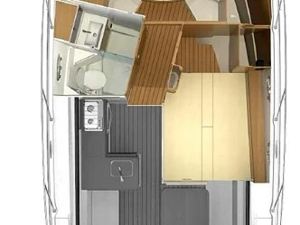 Motorboat hire in Biograd na Moru - Bénéteau Antares 11 FLY