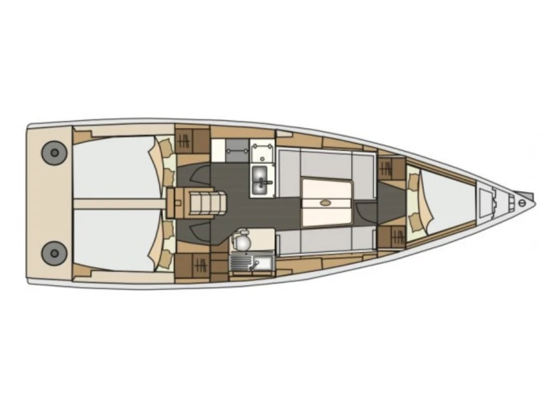 Sailboat hire in Biograd na Moru - Elan E4