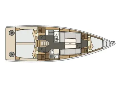 Sailboat hire in Biograd na Moru - Elan E4