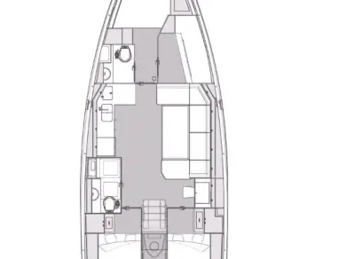 Sailboat hire in Biograd na Moru - Elan Impression 45