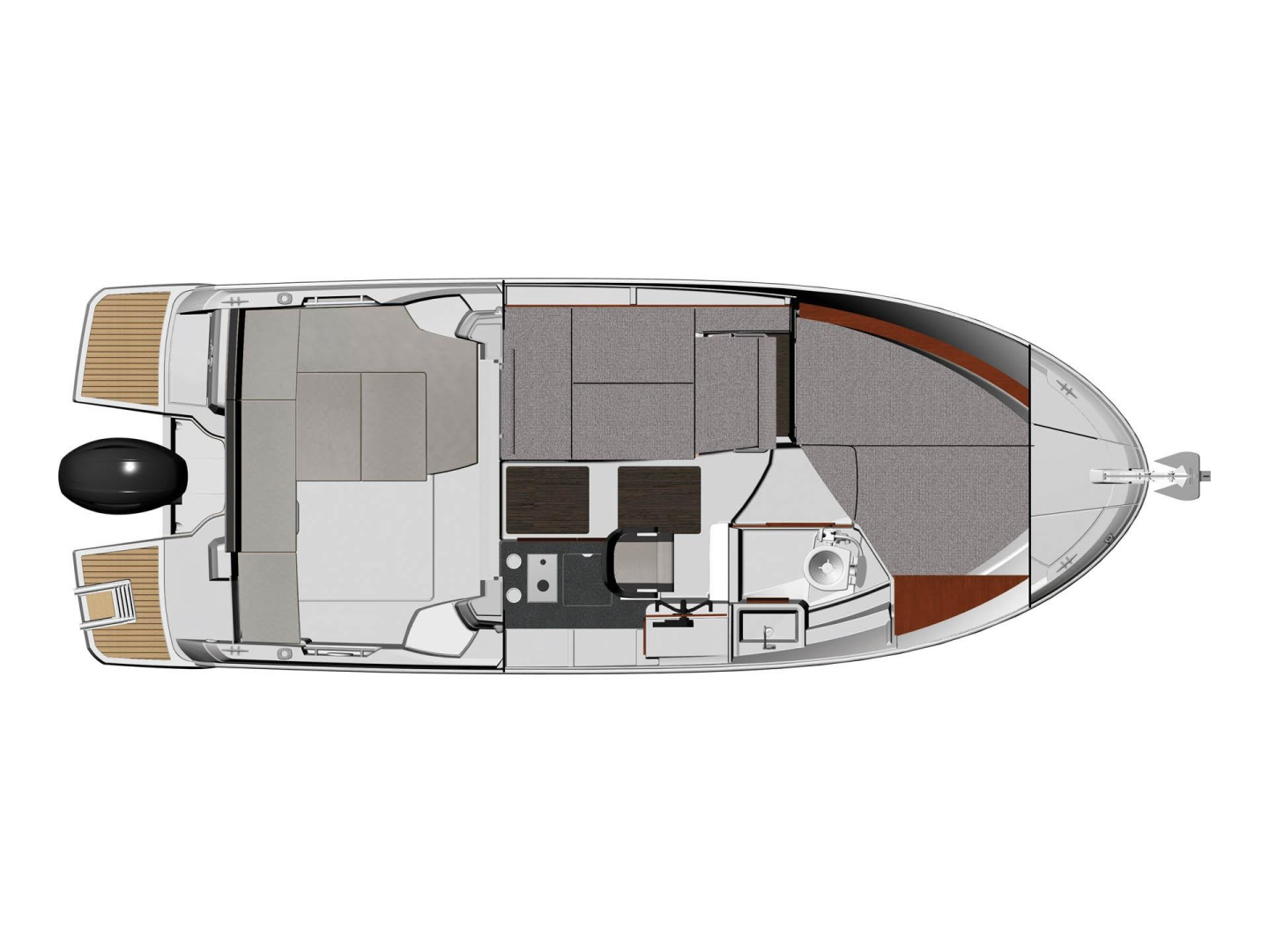 Hire a Jeanneau Merry Fisher 795 Biograd na Moru