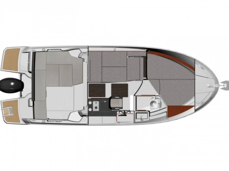 Yacht hire Pirovac cheap Merry Fisher 795