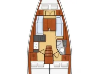 Hire Sailboat Bénéteau with a boat licence