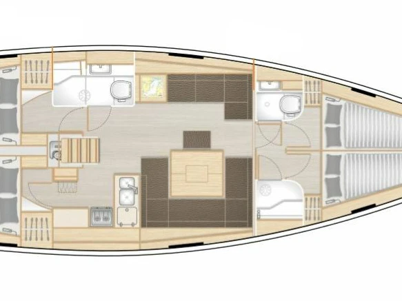 Yacht charter Lávrio - Hanse Hanse 458 on SamBoat
