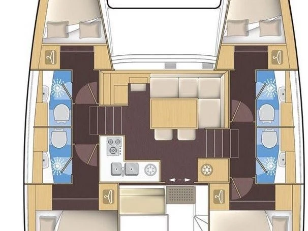 Yacht hire Kos cheap Lagoon 39