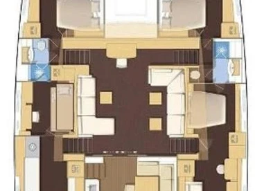 Yacht hire Alimos cheap Lagoon 620