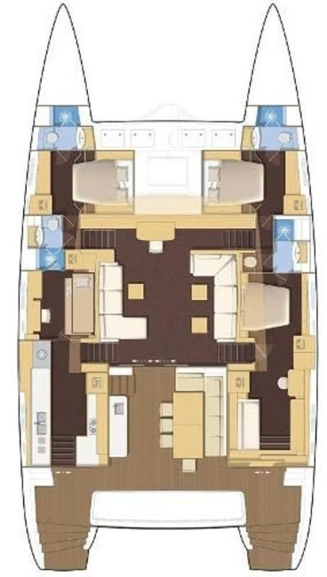 Yacht hire Alimos cheap Lagoon 620