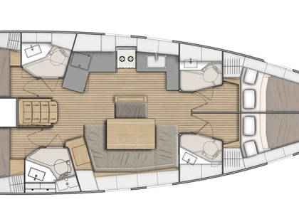 Yacht charter Kos - Bénéteau Oceanis 46.1 on SamBoat