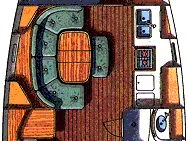 Yacht hire Kos cheap Oceanis 393 Clipper