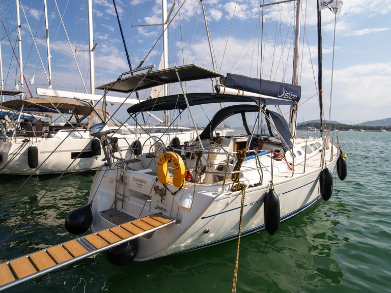 Jeanneau Sun Odyssey 43 charter bareboat or skippered in  Deme of Volos