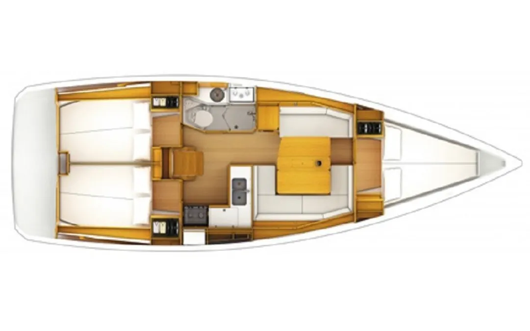 Hire a Jeanneau Sun Odyssey 379 Sukošan