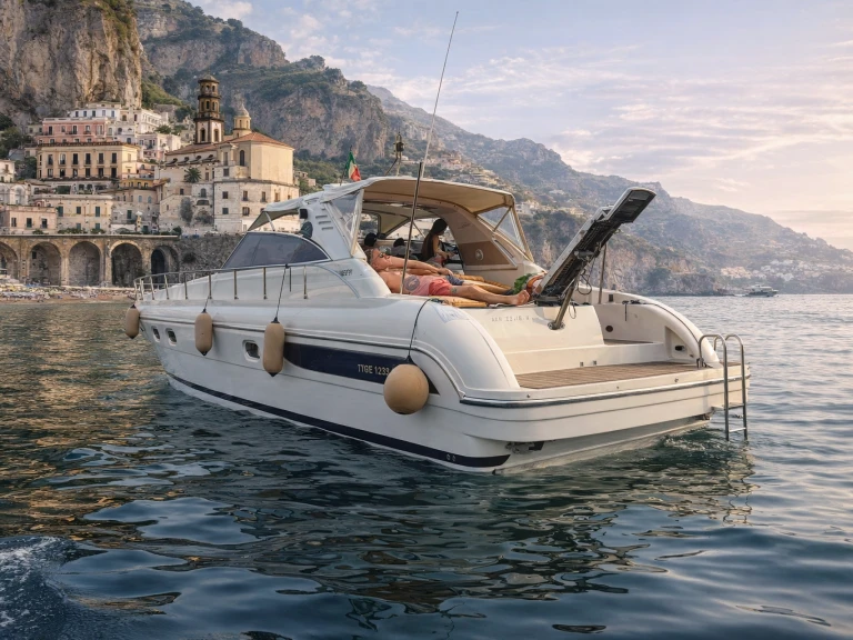 Yacht hire Amalfi cheap gianetti 45 sport