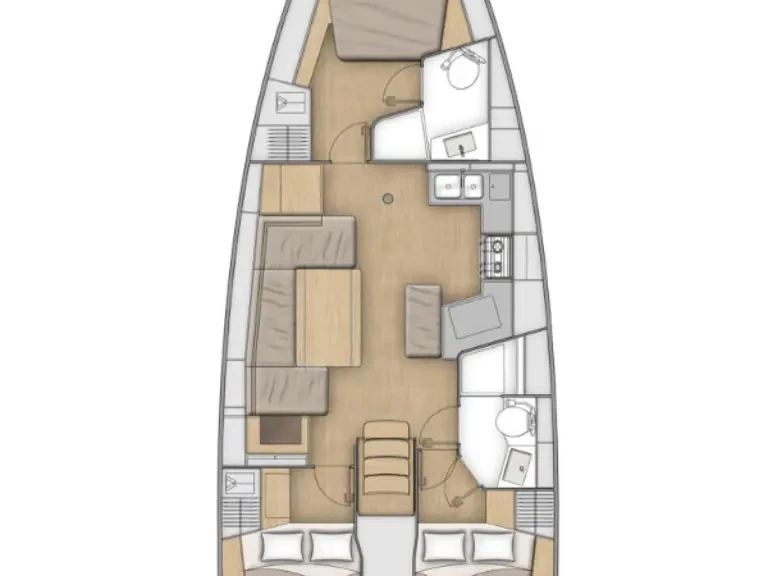 Hire Sailboat with or without skipper Bénéteau Zadar