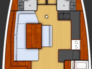 Charter a Bénéteau Oceanis 48 in Lávrio on Samboat