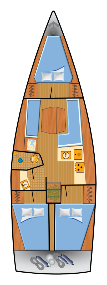 Hire Sailboat with or without skipper Dehler Punat